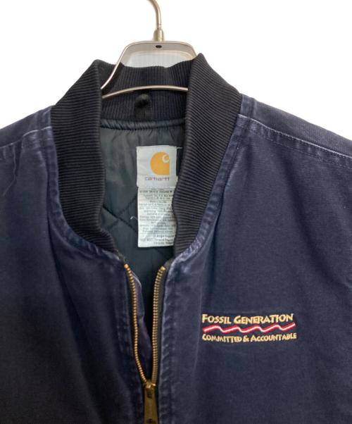 CarHartt（カーハート）CarHartt (カーハート) 中綿ダックベスト ネイビー サイズ:LARGE-REGULARの古着・服飾アイテム