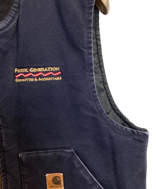 CarHartt（カーハート）CarHartt (カーハート) 中綿ダックベスト ネイビー サイズ:LARGE-REGULARの古着・服飾アイテム