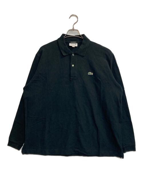 LACOSTE（ラコステ）LACOSTE (ラコステ) BEAUTY&YOUTH (ビューティーアンドユース) ヘビーウェイトポロシャツ ブラック サイズ:Ｍの古着・服飾アイテム