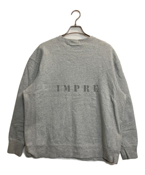 J.PRESS（ジェイプレス）J.PRESS (ジェイプレス) impre store クルーネックスウェット グレー サイズ:38の古着・服飾アイテム