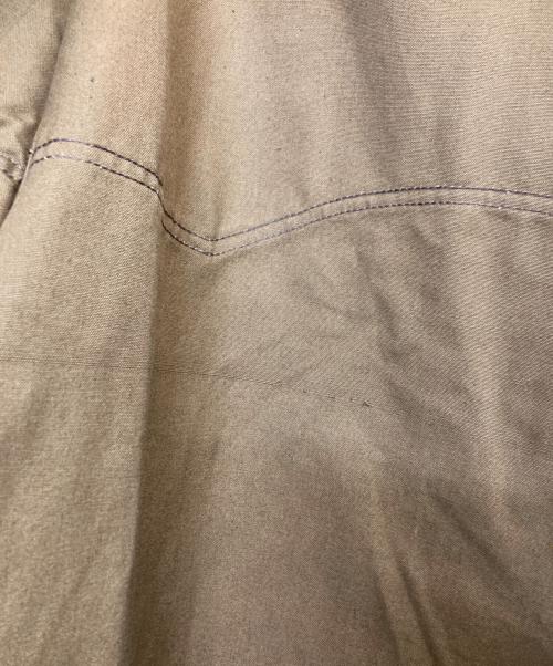 ---（---）--- (---) レイルロードコート ブラウン サイズ:-の古着・服飾アイテム