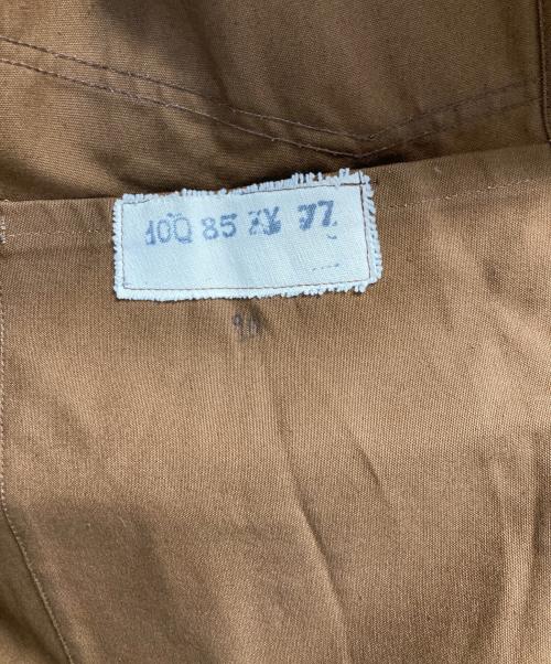 ---（---）--- (---) レイルロードコート ブラウン サイズ:-の古着・服飾アイテム