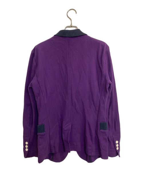 Vivienne Westwood man（ヴィヴィアン ウェストウッド マン）Vivienne Westwood man (ヴィヴィアン ウェストウッド マン) コットン3Bテーラードジャケット パープル サイズ:44の古着・服飾アイテム