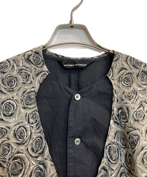 Hysteric Glamour（ヒステリックグラマー）Hysteric Glamour (ヒステリックグラマー) スカーフ付きシャツ ブラック サイズ:FREEの古着・服飾アイテム