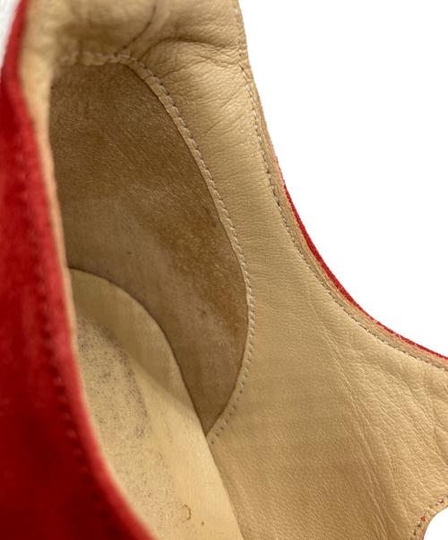 Vivienne Westwood（ヴィヴィアンウエストウッド）Vivienne Westwood (ヴィヴィアンウエストウッド) アニマルトゥスウェードパンプス レッド サイズ:24cmの古着・服飾アイテム