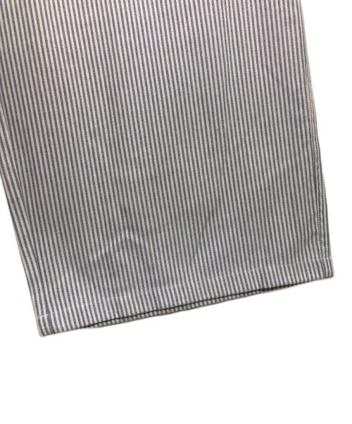JIMWAG（ジムワッグ）JIMWAG (ジムワッグ) Stripe BB Pants ブルー×ホワイト サイズ:Mの古着・服飾アイテム