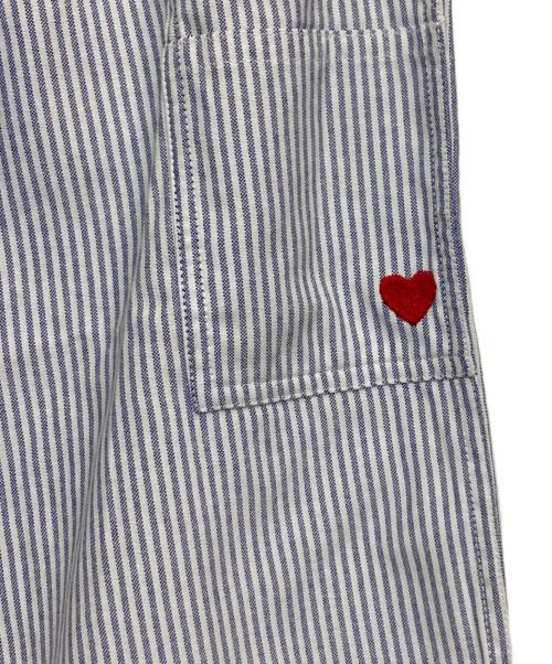 JIMWAG（ジムワッグ）JIMWAG (ジムワッグ) Stripe BB Pants ブルー×ホワイト サイズ:Mの古着・服飾アイテム