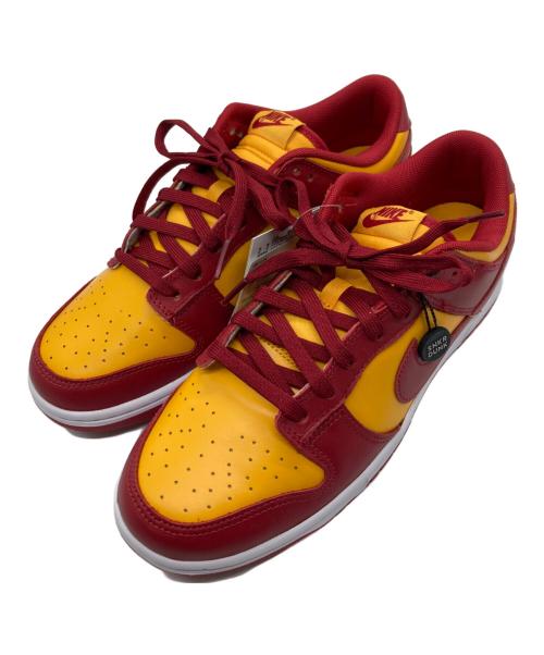 NIKE（ナイキ）NIKE (ナイキ) DUNK LOW RETRO レッド×イエロー サイズ:28cmの古着・服飾アイテム