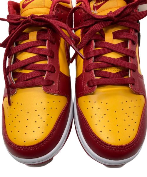 NIKE（ナイキ）NIKE (ナイキ) DUNK LOW RETRO レッド×イエロー サイズ:28cmの古着・服飾アイテム