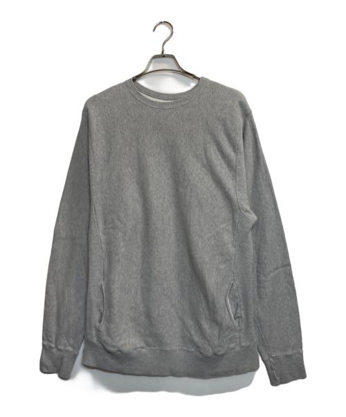 RHC Ron Herman（アールエイチシー ロンハーマン）RHC Ron Herman (アールエイチシー ロンハーマン) R刺繍クルーネックスウェット グレー サイズ:Ｍの古着・服飾アイテム