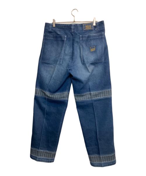 MARITHE+FRANCOIS GIRBAUD（マリテフランソワジルボー）MARITHE+FRANCOIS GIRBAUD (マリテフランソワジルボー) シャトルデニムパンツ インディゴ サイズ:-の古着・服飾アイテム