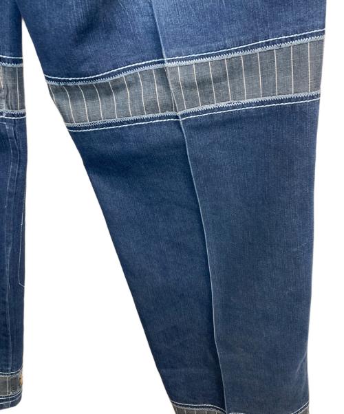 MARITHE+FRANCOIS GIRBAUD（マリテフランソワジルボー）MARITHE+FRANCOIS GIRBAUD (マリテフランソワジルボー) シャトルデニムパンツ インディゴ サイズ:-の古着・服飾アイテム