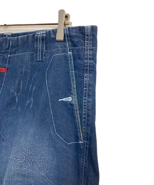 MARITHE+FRANCOIS GIRBAUD（マリテフランソワジルボー）MARITHE+FRANCOIS GIRBAUD (マリテフランソワジルボー) シャトルデニムパンツ インディゴ サイズ:-の古着・服飾アイテム