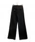 GANNI (ガニー) ストレートデニムパンツ ブラック サイズ:27：10000円