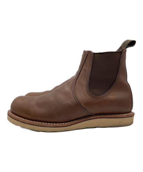 RED WING（レッドウィング）RED WING (レッドウィング) CHELSEA / チェルシーサイドゴアブーツ ブラウン サイズ:26cmの古着・服飾アイテム