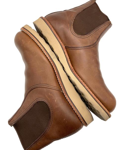 RED WING（レッドウィング）RED WING (レッドウィング) CHELSEA / チェルシーサイドゴアブーツ ブラウン サイズ:26cmの古着・服飾アイテム