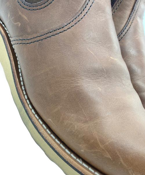 RED WING（レッドウィング）RED WING (レッドウィング) CHELSEA / チェルシーサイドゴアブーツ ブラウン サイズ:26cmの古着・服飾アイテム
