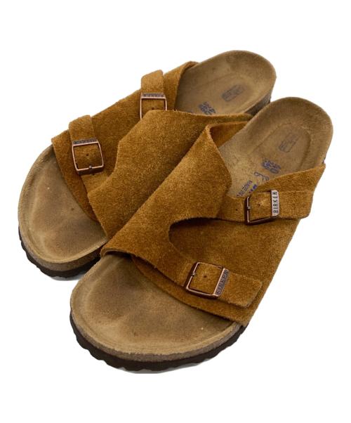BIRKENSTOCK（ビルケンシュトック）BIRKENSTOCK (ビルケンシュトック) ZURICH BS / チューリッヒ ブラウン サイズ:40（ＵＳＭ7）の古着・服飾アイテム