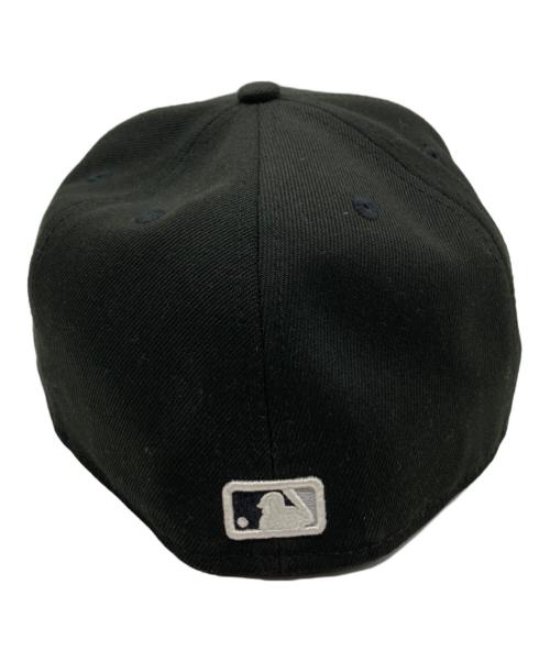 New Era（ニューエラ）New Era (ニューエラ) キャップ ブラック サイズ:7 3/8の古着・服飾アイテム