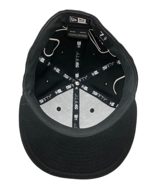 New Era（ニューエラ）New Era (ニューエラ) キャップ ブラック サイズ:7 3/8の古着・服飾アイテム