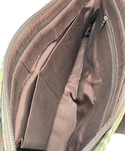 BURBERRY（バーバリー）BURBERRY (バーバリー) ノバチェックトートバッグ ベージュ×ブラウンの古着・服飾アイテム