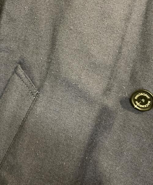 MACKINTOSH PHILOSOPHY（マッキントッシュ フィロソフィー）MACKINTOSH PHILOSOPHY (マッキントッシュ フィロソフィー) ライナー付ステンカラーコート ネイビー サイズ:40の古着・服飾アイテム