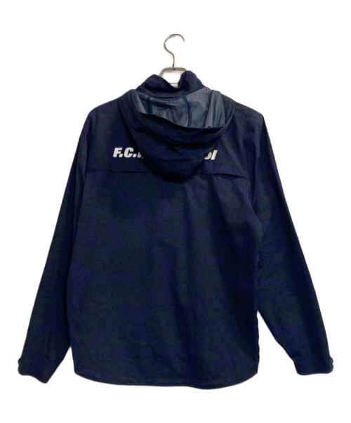 F.C.R.B.（エフシーレアルブリストル）F.C.R.B. (エフシーレアルブリストル) NIKE (ナイキ) PACKABLE STORM-FIT RAIN JACKET ブラック×ネイビー サイズ:Ｍの古着・服飾アイテム