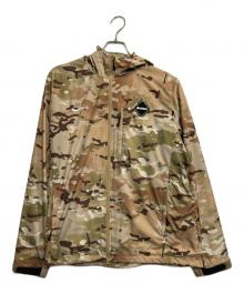 NIKE×F.C.R.B.（ナイキ×エフシーレアルブリストル）の古着「CAMO HOODY JACKET」｜カーキ