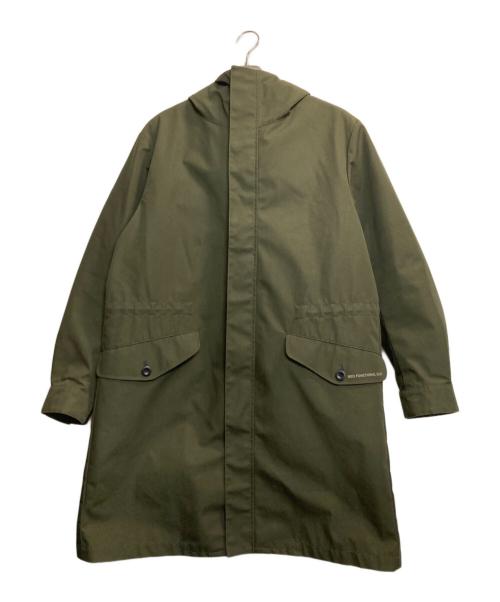 nano・universe（ナノ・ユニバース）nano・universe (ナノ・ユニバース) OGAWA (オガワ) 別注3wayロングレイヤードコート グリーン サイズ:Lの古着・服飾アイテム