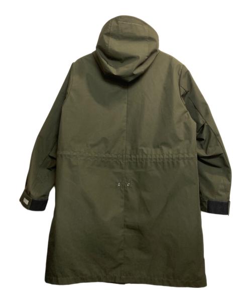 nano・universe（ナノ・ユニバース）nano・universe (ナノ・ユニバース) OGAWA (オガワ) 別注3wayロングレイヤードコート グリーン サイズ:Lの古着・服飾アイテム