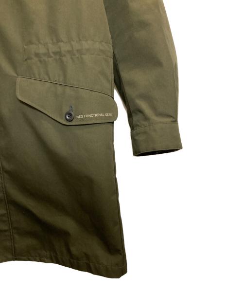 nano・universe（ナノ・ユニバース）nano・universe (ナノ・ユニバース) OGAWA (オガワ) 別注3wayロングレイヤードコート グリーン サイズ:Lの古着・服飾アイテム