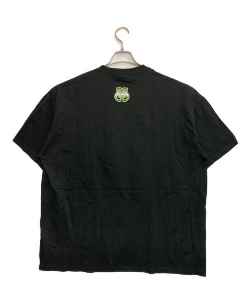stussy（ステューシー）stussy (ステューシー) CARNEY T / ロゴプリントTシャツ ブラック サイズ:XXLの古着・服飾アイテム