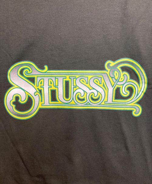 stussy（ステューシー）stussy (ステューシー) CARNEY T / ロゴプリントTシャツ ブラック サイズ:XXLの古着・服飾アイテム