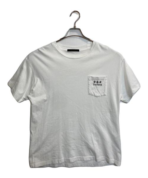 TATRAS（タトラス）TATRAS (タトラス) ポケットTシャツ ホワイト サイズ:02　170/92Aの古着・服飾アイテム