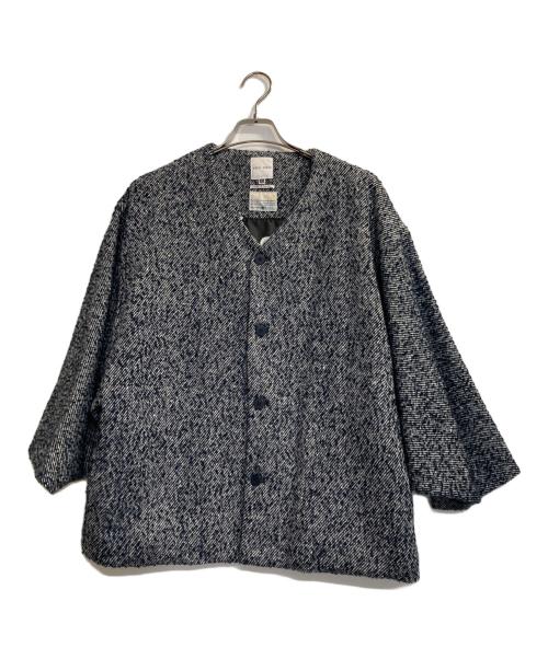 SOU・SOU（ソウソウ）SOU・SOU (ソウソウ) ノーカラージャケット ネイビー サイズ:Mの古着・服飾アイテム