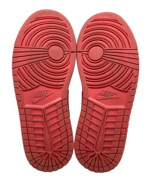 NIKE（ナイキ）NIKE (ナイキ) WMNS AIR JORDAN 1 LOW ブラック×レッド サイズ:27.5cmの古着・服飾アイテム