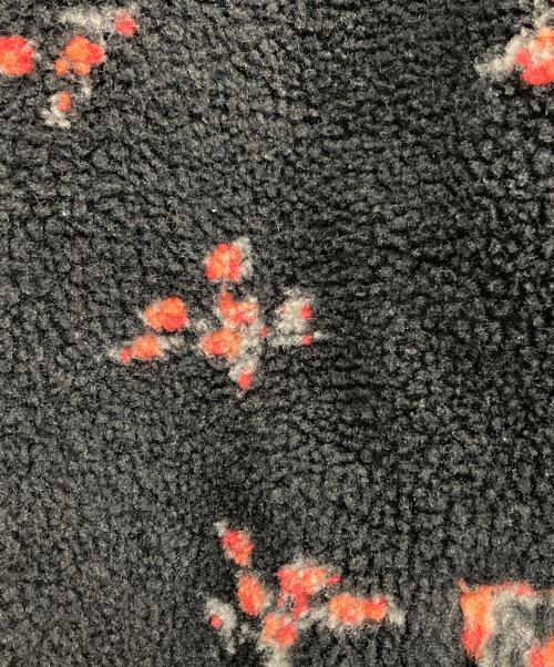 DAIRIKU（ダイリク）DAIRIKU (ダイリク) Flower Fleece Zipup Boulson ブラック サイズ:Ｍの古着・服飾アイテム