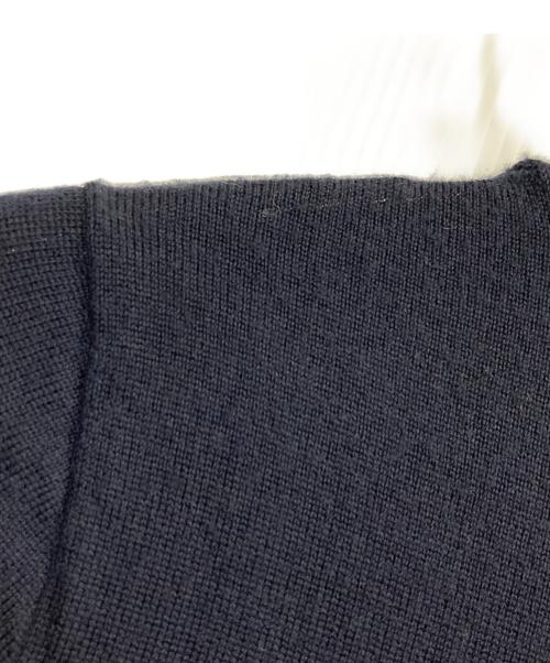 POLO RALPH LAUREN（ポロ・ラルフローレン）POLO RALPH LAUREN (ポロ・ラルフローレン) ワンポイントウールニット ネイビー サイズ:Ｍの古着・服飾アイテム