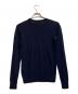 POLO RALPH LAUREN (ポロ・ラルフローレン) ワンポイントウールニット ネイビー サイズ:Ｍ：4000円