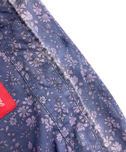 SUPREME（シュプリーム）Supreme (シュプリーム) 13SS LIBERTY SHIRT/半袖花柄シャツ パープル サイズ:Mの古着・服飾アイテム