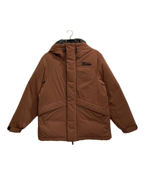 FIRST DOWN（ファーストダウン）FIRST DOWN (ファーストダウン) ダウンジャケット ブラウン サイズ:Ｓの古着・服飾アイテム