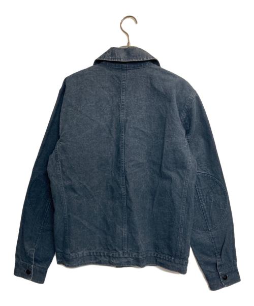 STONE ISLAND（ストーンアイランド）STONE ISLAND (ストーンアイランド) 19SS Panama Placcato Denim Jacket インディゴ サイズ:Ｍの古着・服飾アイテム
