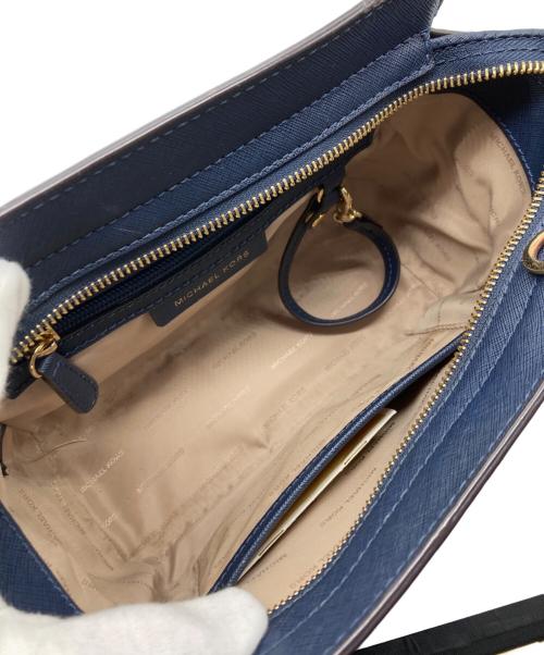 MICHAEL KORS（マイケル・コース）MICHAEL KORS (マイケル・コース) ショルダーバッグ ネイビーの古着・服飾アイテム