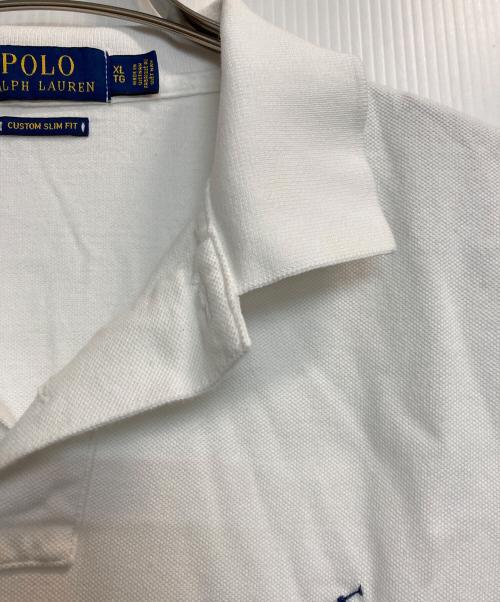 POLO RALPH LAUREN（ポロ・ラルフローレン）POLO RALPH LAUREN (ポロ・ラルフローレン) ポロシャツ ホワイト サイズ:XLの古着・服飾アイテム