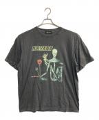 WIND AND SEAウィンダンシー）の古着「NIRVANA TEE / ニルヴァーナプリントTシャツ」｜グレー