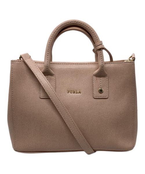 FURLA（フルラ）FURLA (フルラ) リンダ / 2wayショルダーバッグ ピンクの古着・服飾アイテム