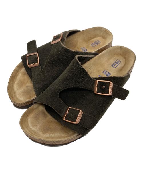 BIRKENSTOCK（ビルケンシュトック）BIRKENSTOCK (ビルケンシュトック) ZURICH / チューリッヒ ブラウン サイズ:38の古着・服飾アイテム
