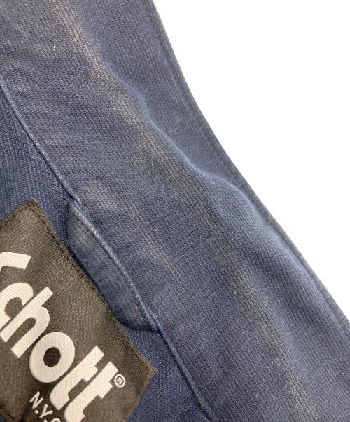 Schott（ショット）Schott (ショット) WORK JACKET FRY WHEEL ネイビー サイズ:Lの古着・服飾アイテム