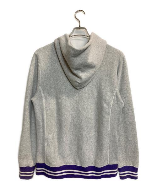 Champion REVERSE WEAVE（チャンピオン リバース ウィーブ）Champion REVERSE WEAVE (チャンピオン リバース ウィーブ) stussy (ステューシー) コラボプルオーバーパーカー グレー サイズ:Sの古着・服飾アイテム