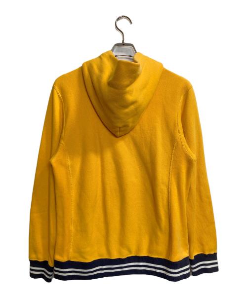 Champion REVERSE WEAVE（チャンピオン リバース ウィーブ）Champion REVERSE WEAVE (チャンピオン リバース ウィーブ) stussy (ステューシー) コラボプルオーバーパーカー イエロー サイズ:Sの古着・服飾アイテム